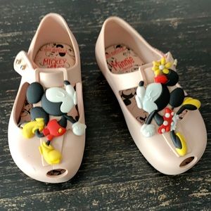 Mini Melissa Mickey & Minnie Shoes